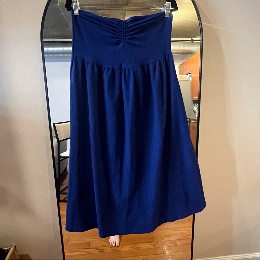 H&M Blue Midi Dress